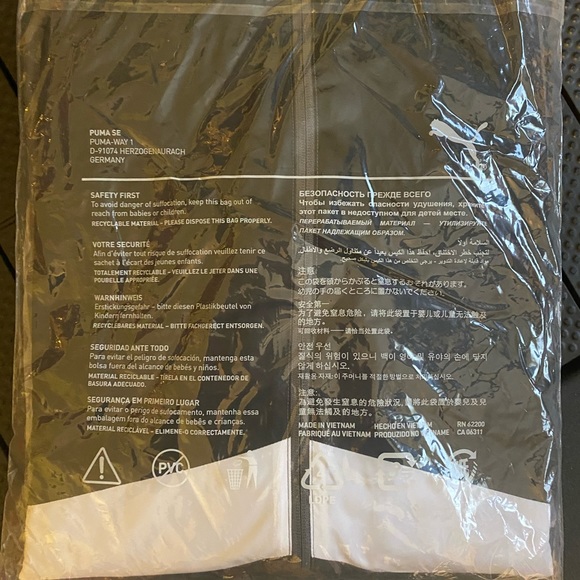 NWT Men’s Puma Colorblock Windbreaker Jacket - Picture 6 of 8